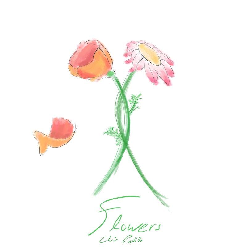 Cover art for Flowers.